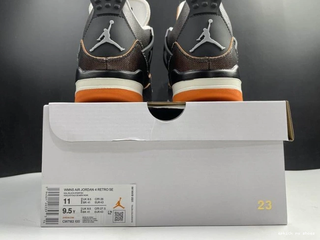 Rep Jordan Air (W) Starfish 4 CW7183-100 Retro 0714